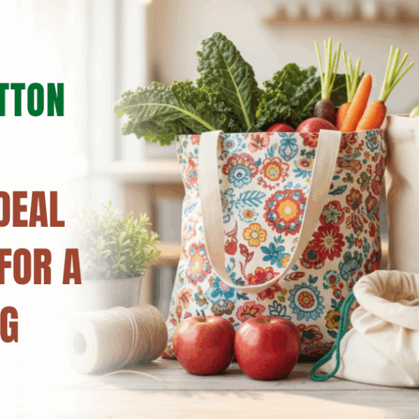 Why Cotton Fabric is the Ideal Choice for a Tote Bag