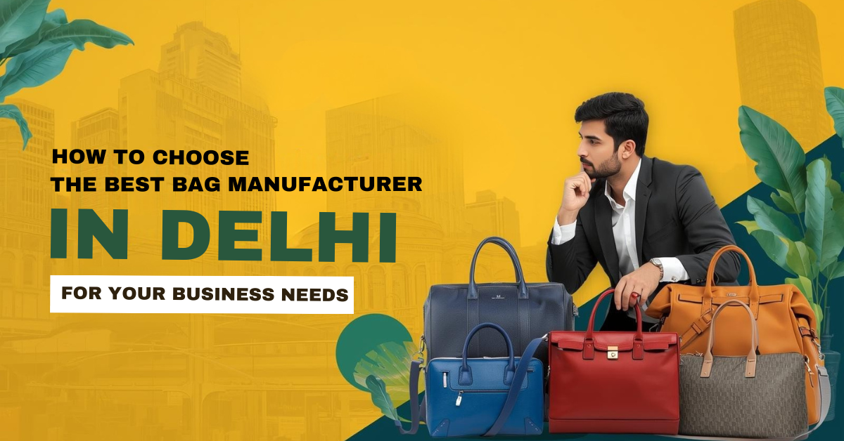 Professional Bag Manufacturer in Delhi – Okda Lifestyle producing high-quality, customizable, and eco-friendly bags for businesses and brands.