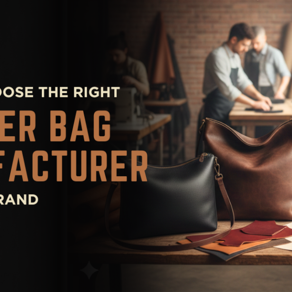 How to choose the right leather bag manufacturer for your brand with Okda Lifestyle, focusing on quality, craftsmanship, and scalable production in India
