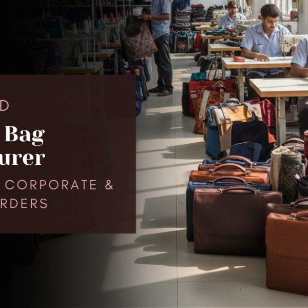 Professional Bag Manufacturer in India offering custom, corporate and bulk bag production