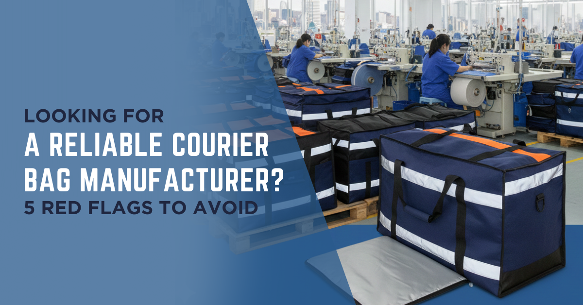 Reliable courier bag manufacturer with quality material specifications