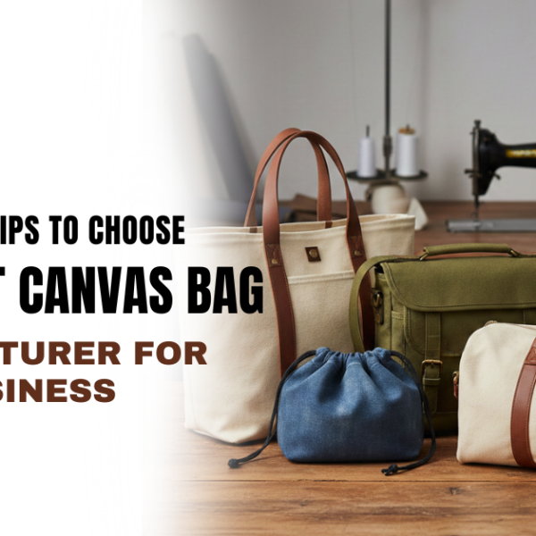 Canvas Bag Manufacturer producing eco-friendly canvas tote bags in India