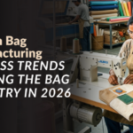 Custom bag manufacturing process using eco-friendly materials and AI technology in 2026
