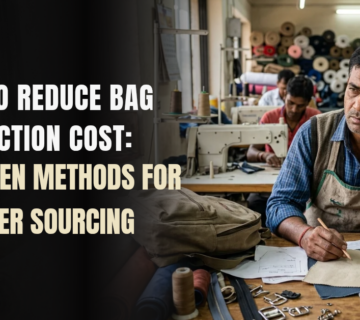 Reduce bag production cost with 7 proven sourcing strategies. Lower expenses, improve quality, and boost profits.