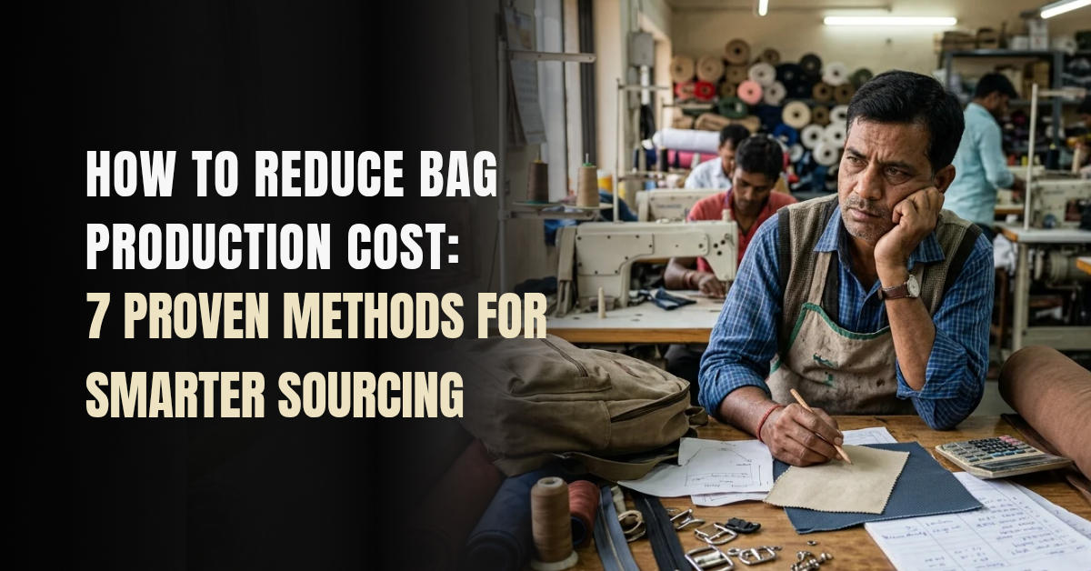 Reduce bag production cost with 7 proven sourcing strategies. Lower expenses, improve quality, and boost profits.