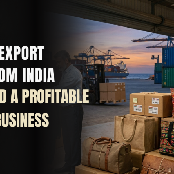 How to export bags from India with global shipping, bag manufacturing, and international business growth strategy.