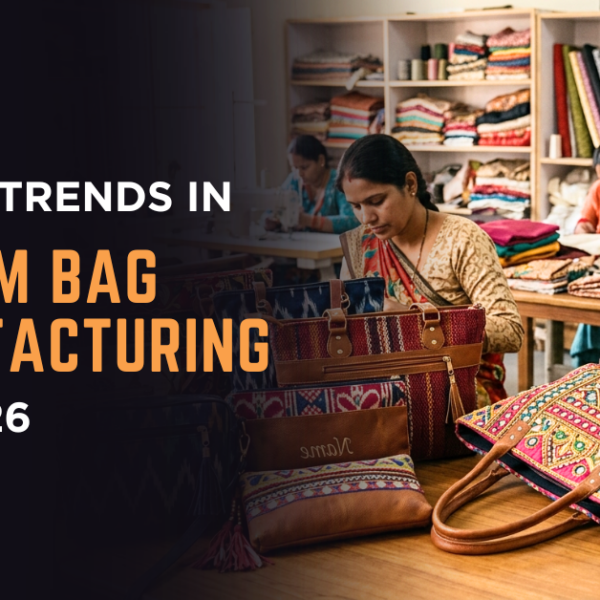 Latest Trends in Custom Bag Manufacturing for 2026 with sustainable materials, smart bag technology, and customized bag designs.