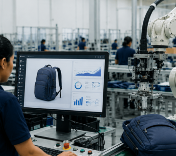 AI and Automation in Bag Production at Okda Lifestyle modern factory facility