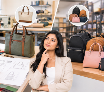 Custom bag manufacturer vs ready-made supplier comparison for brands and businesses